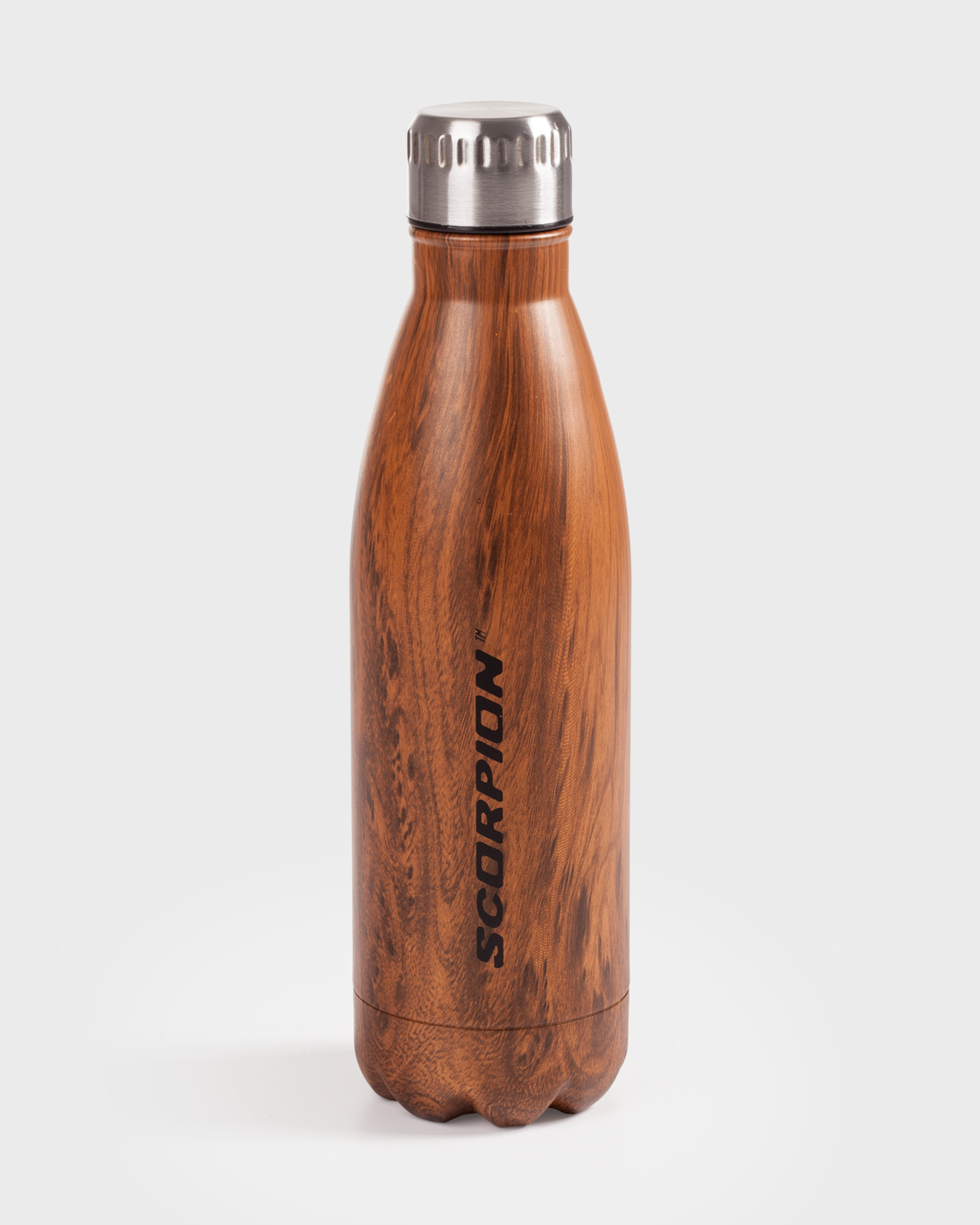 Garrafa aço inox 750 ml madeirada