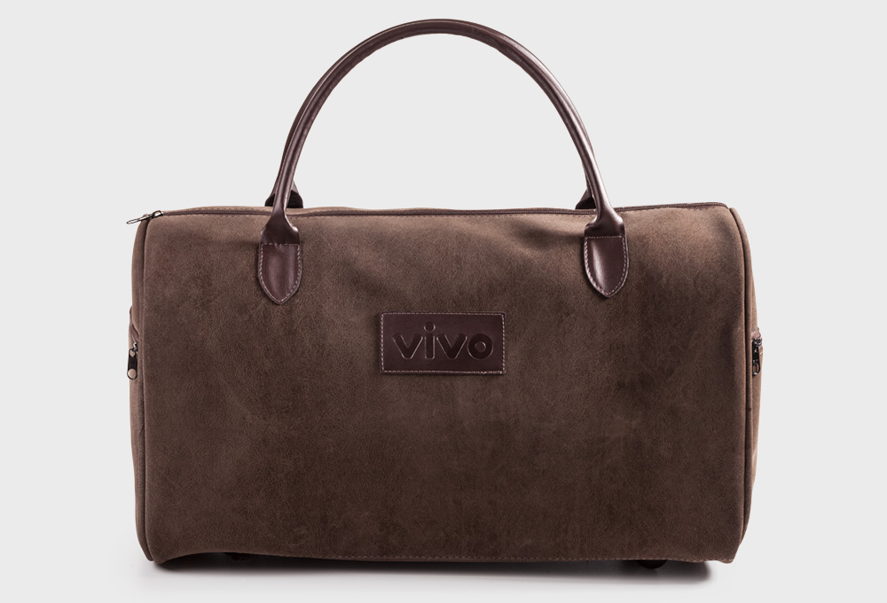 Bolsa de viagem em couro nobuck - Imagem 3